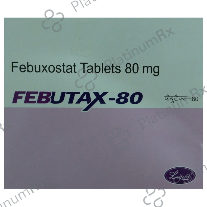 Febutax 80mg Tab 10s