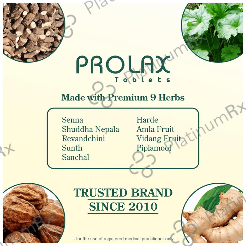 Prolax Tablet (10 Each)