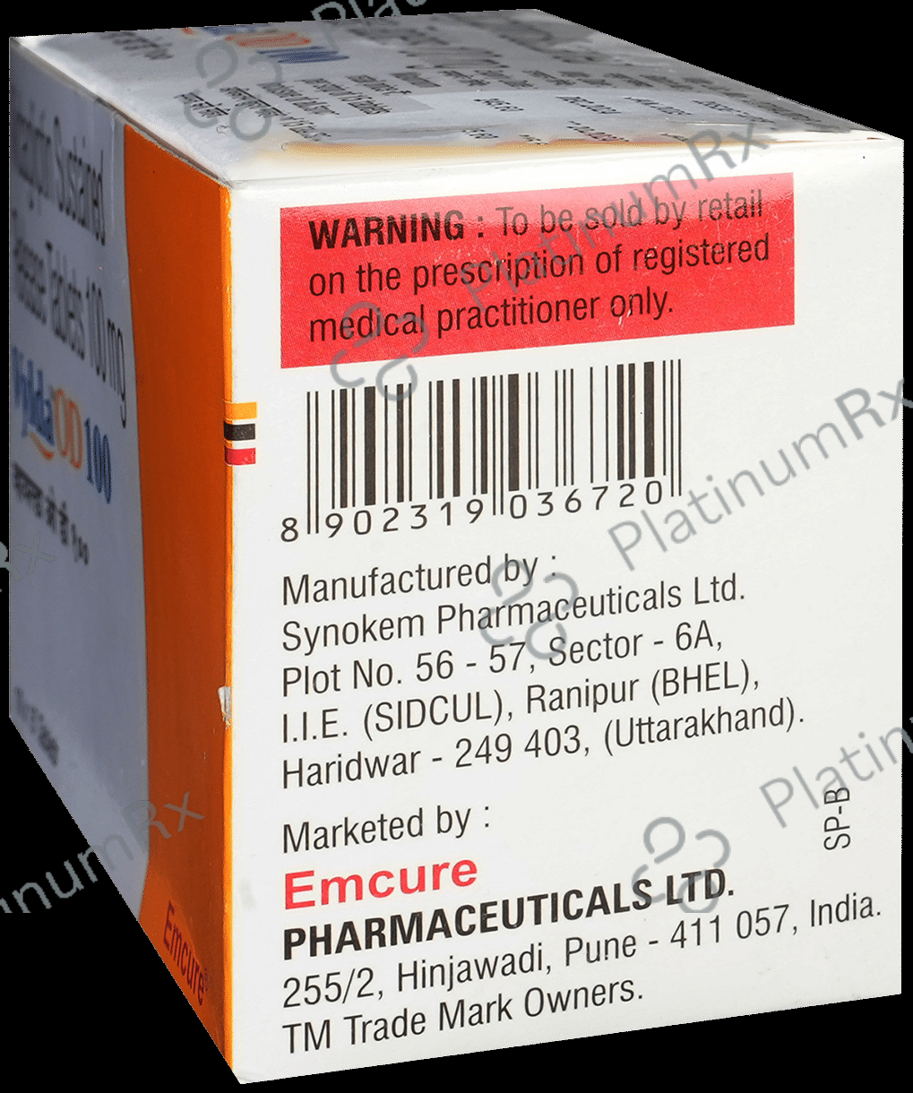 Vylda OD SR 100mg Tablet 15s