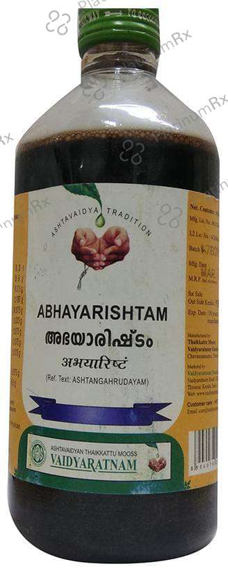 Vaidyaratnam Abhayarishtam