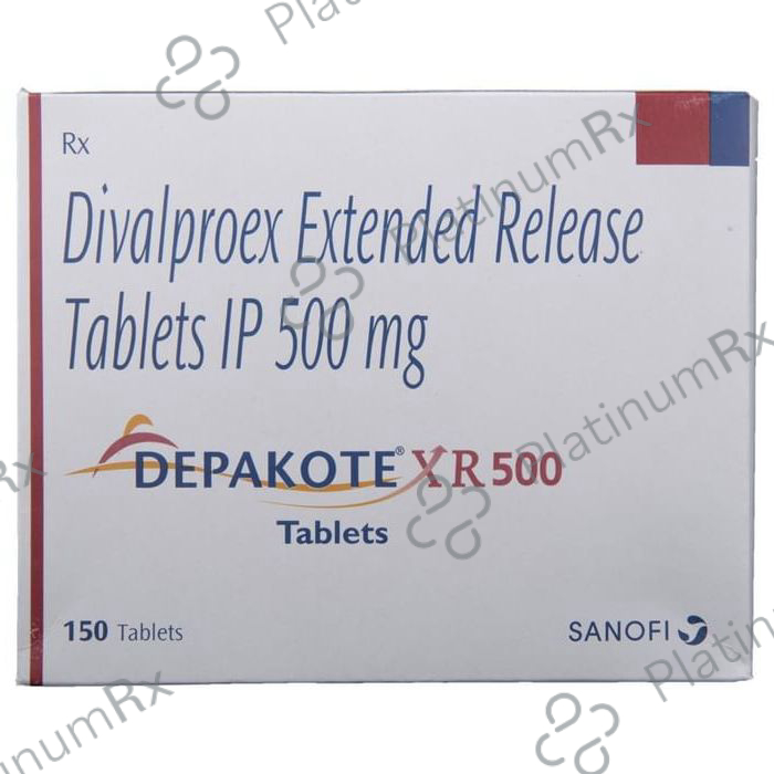 Depakote XR 500mg Tablet 15s