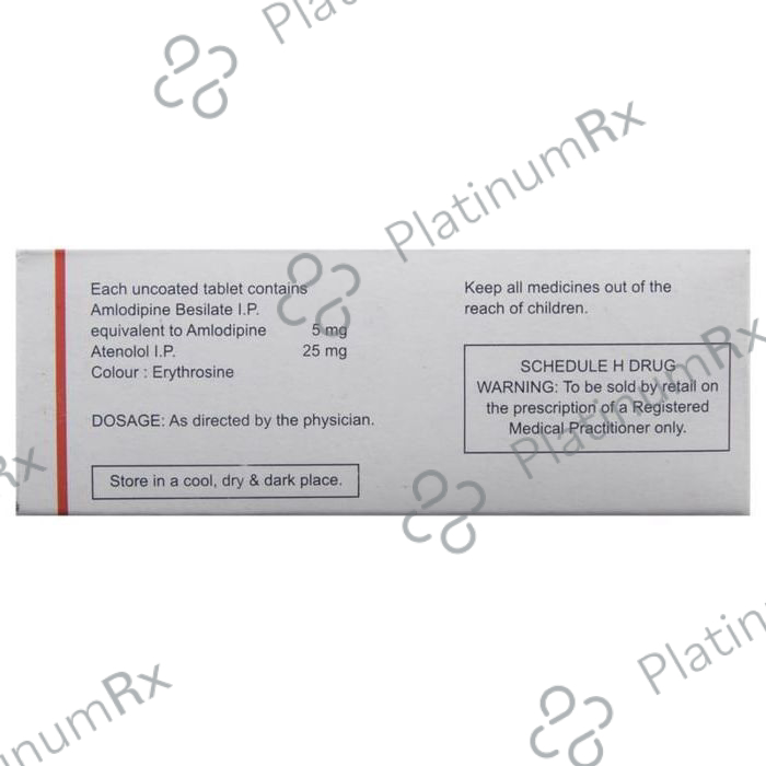 Amloz AT 5/25mg Tablet 14s