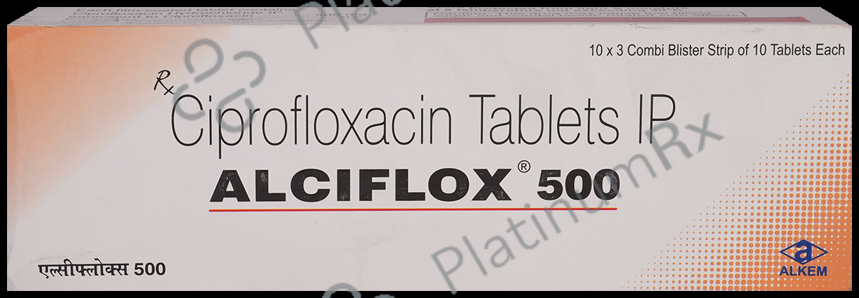 Alciflox 500mg Tablet 10s