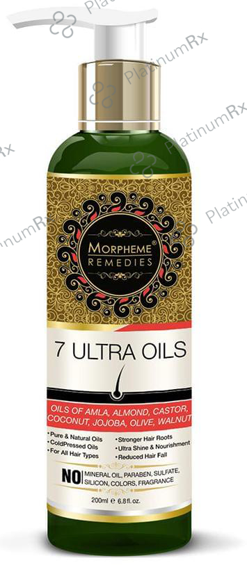 Morpheme Remedies 7 Ultra Hair Oils 200 ml