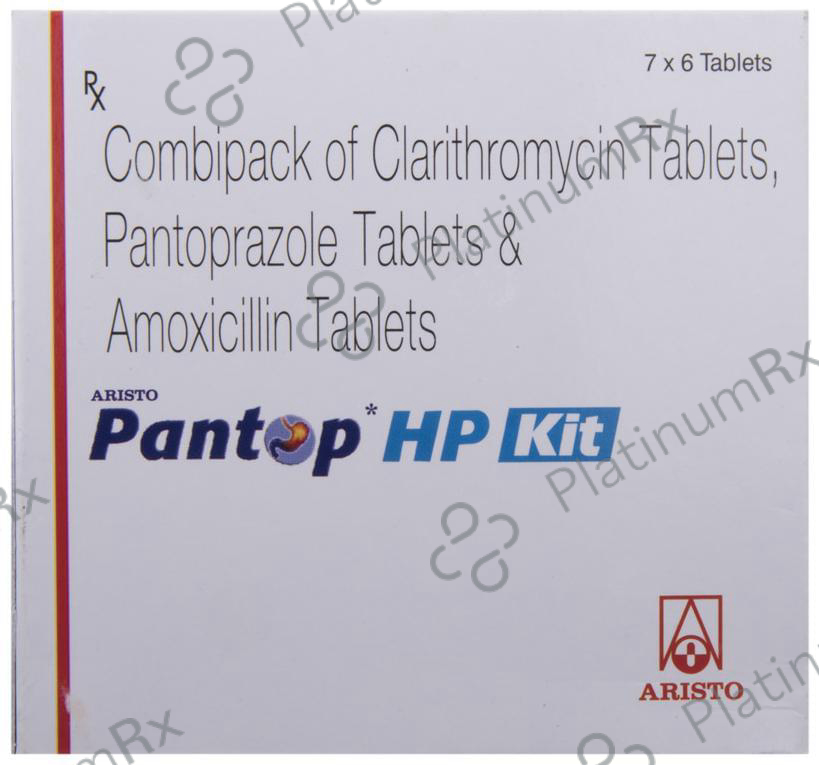 Pantop HP Kit 75/500/40mg Tablet 6s