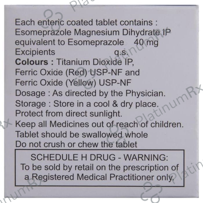 Esofine 40mg Tablet 10s