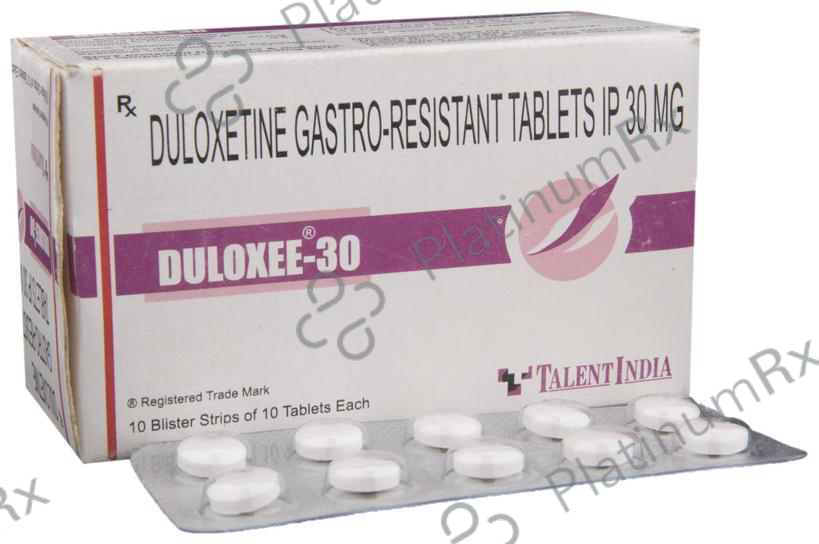 Duloxee 30 Tablet
