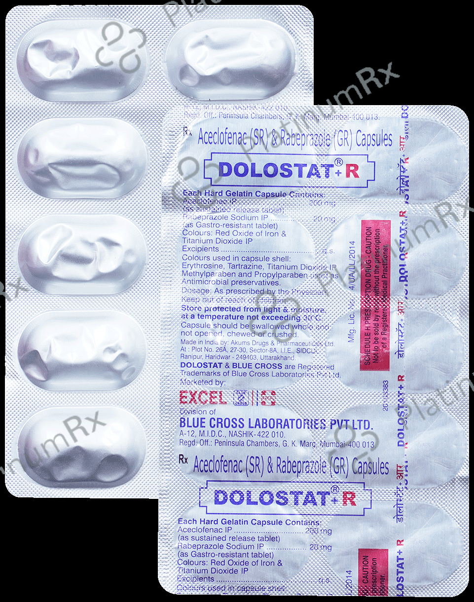 Dolostat R 200mg/20mg Capsule