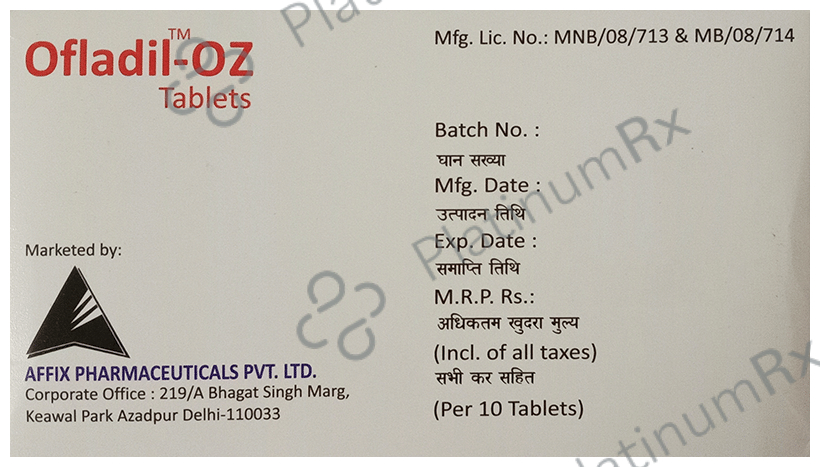 Ofladil-OZ Tablet