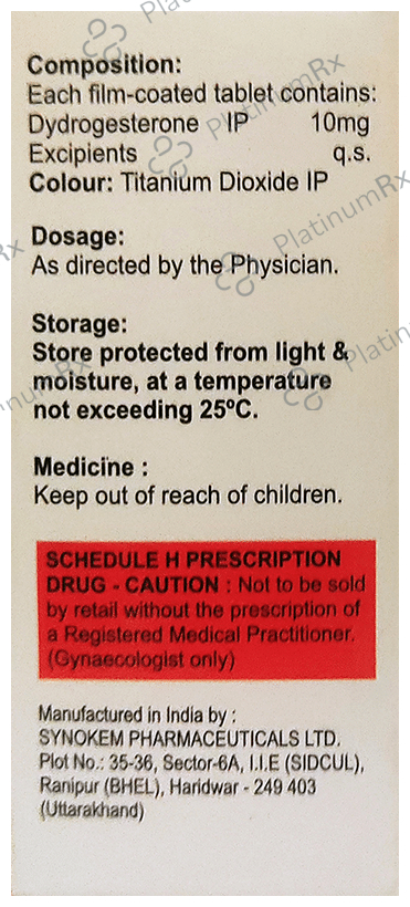 Dydroqueen Tablet