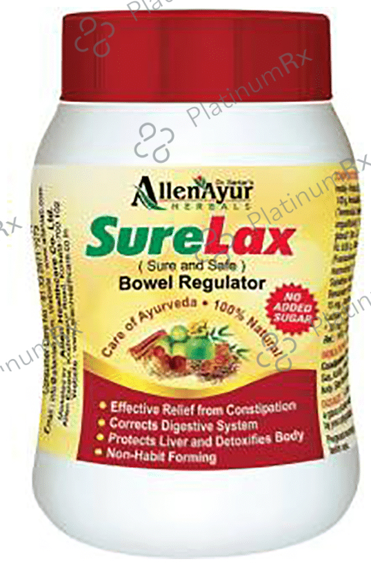 Dr. Sarkar's Allen Ayur Herbals SureLax Bowel Regulator (300gm Each)