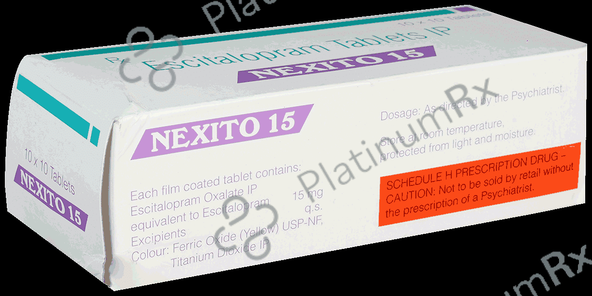 Nexito 15mg Tablet 10s