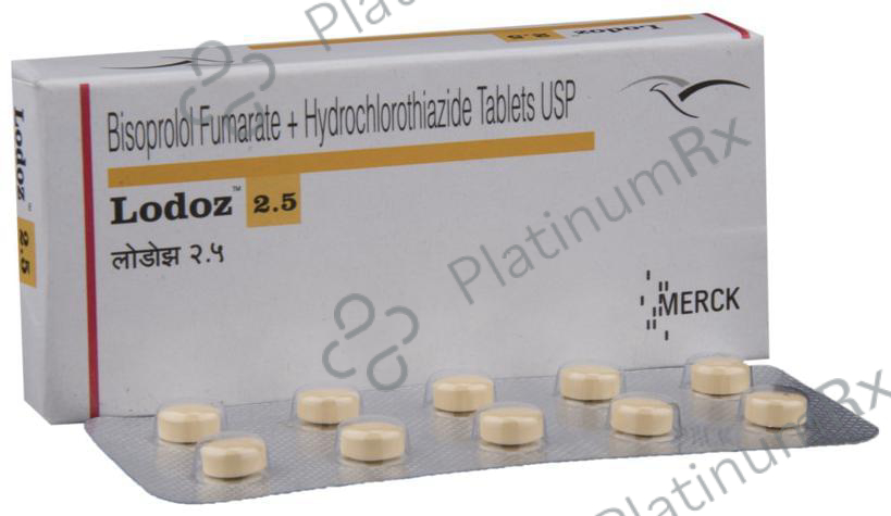 Lodoz 2.5/6.25mg Tablet 10s