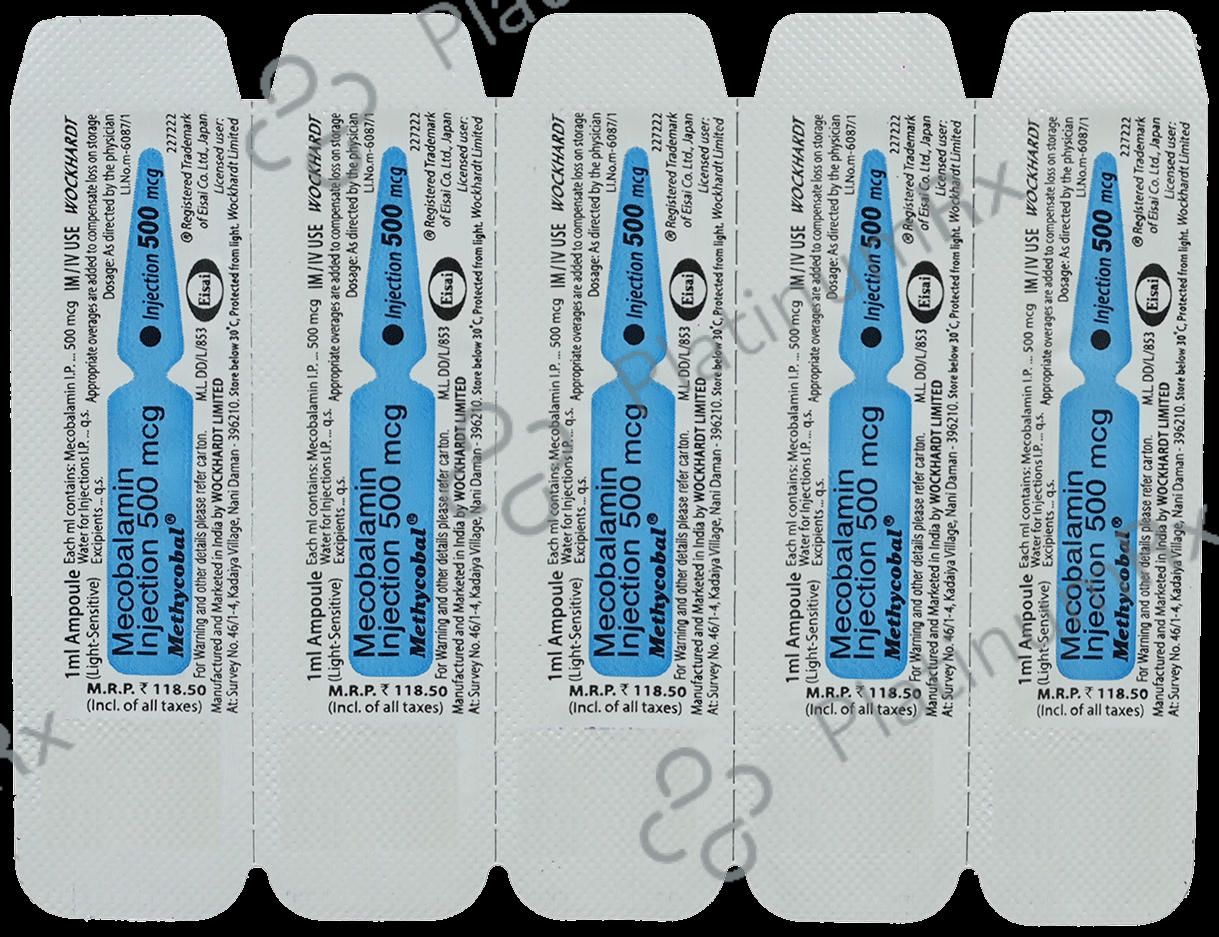Methycobal 500mcg Injection 1ml