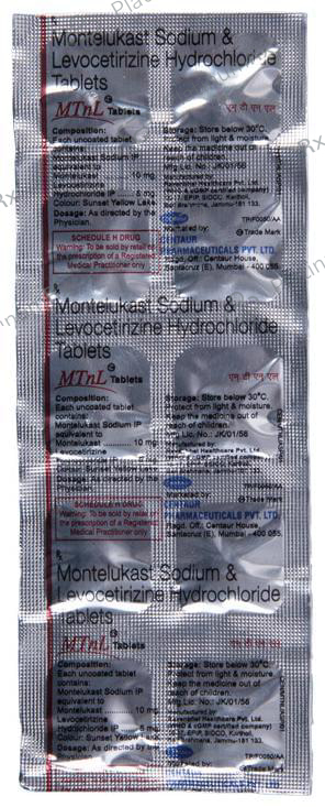 MTnL 5/10mg Tablet 10s