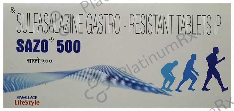 Sazo 500mg Tablet 15s