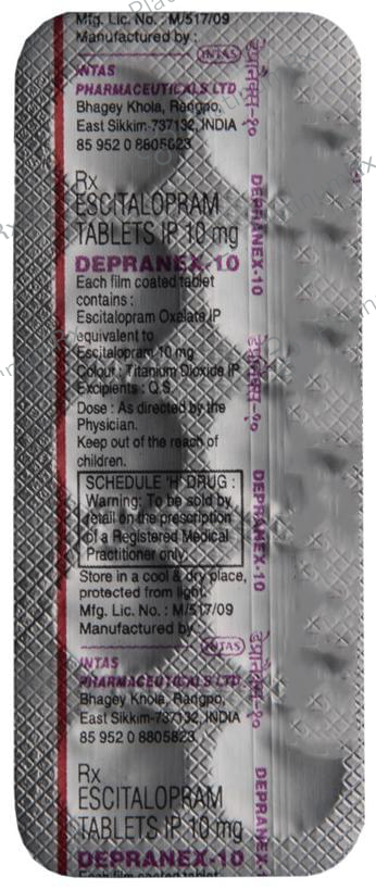 Depranex 10mg Tablet 10s
