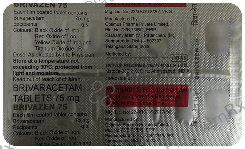 Brivazen 75 Tablet