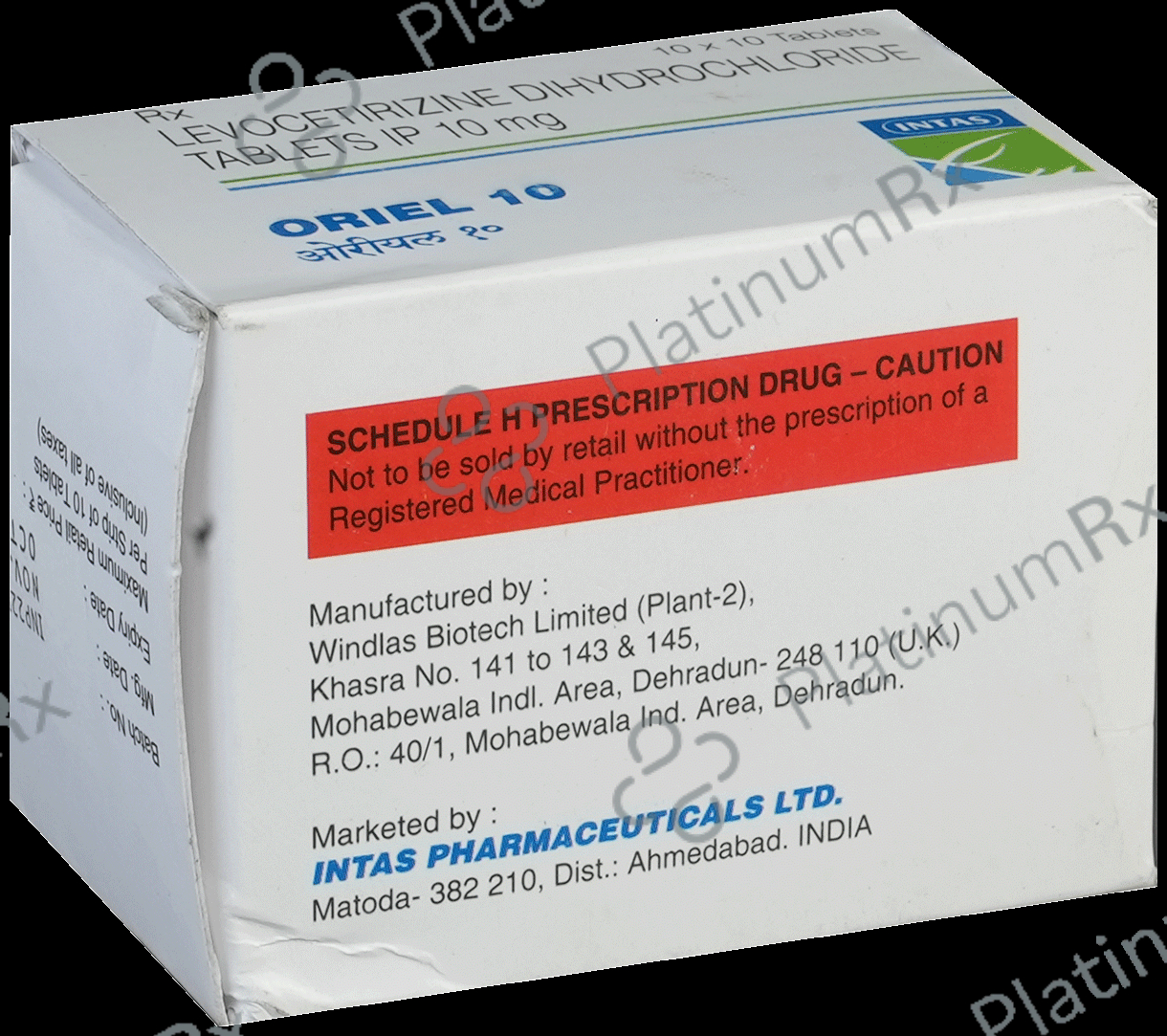 Oriel 10 Tablet