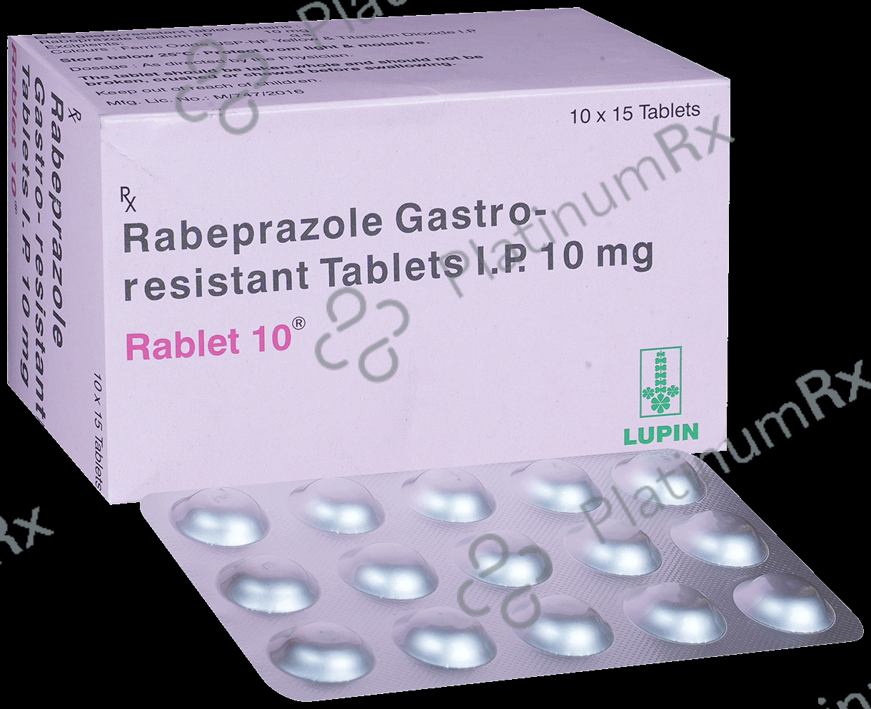 Rablet 10mg Tablet 15s