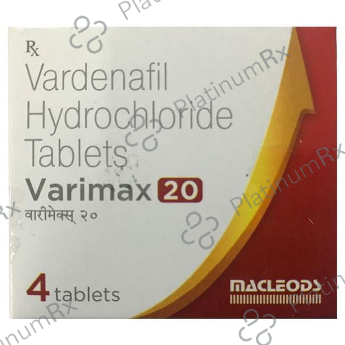 Varimax 20mg Tablet 4s
