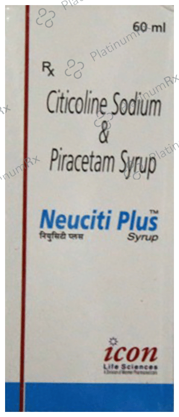 Neuciti Plus 500/400mg Syrup 60ml
