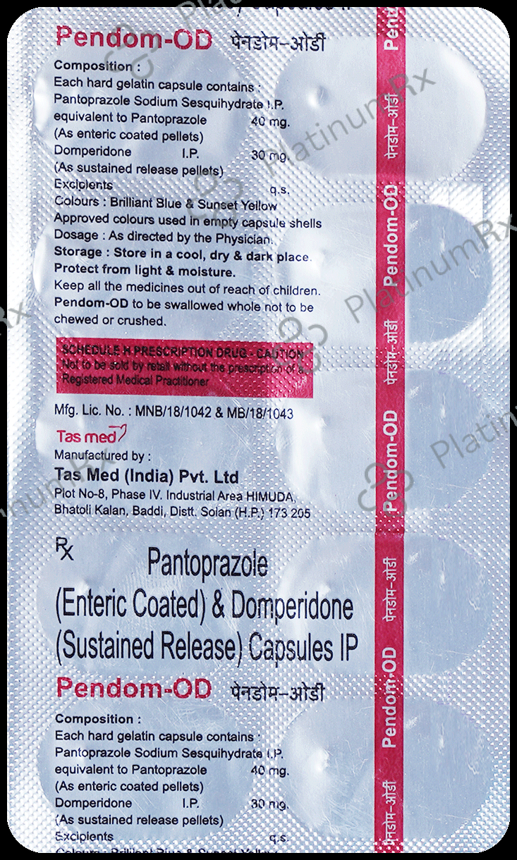 Pendom-OD Capsule SR