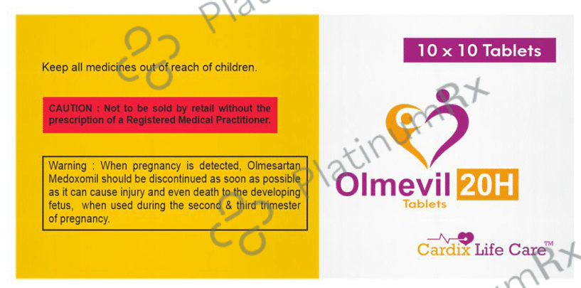 Olmevil H 12.5mg/20mg Tablet