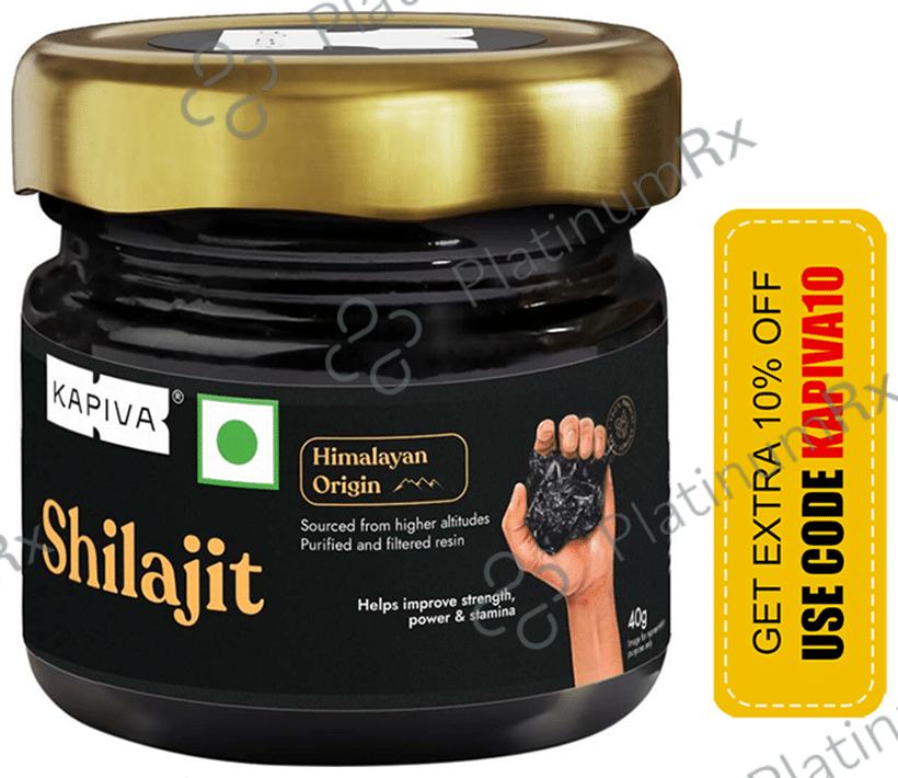 Kapiva Himalayan Shilajit / Shilajeet Resin - For Endurance and Stamina 20 gm