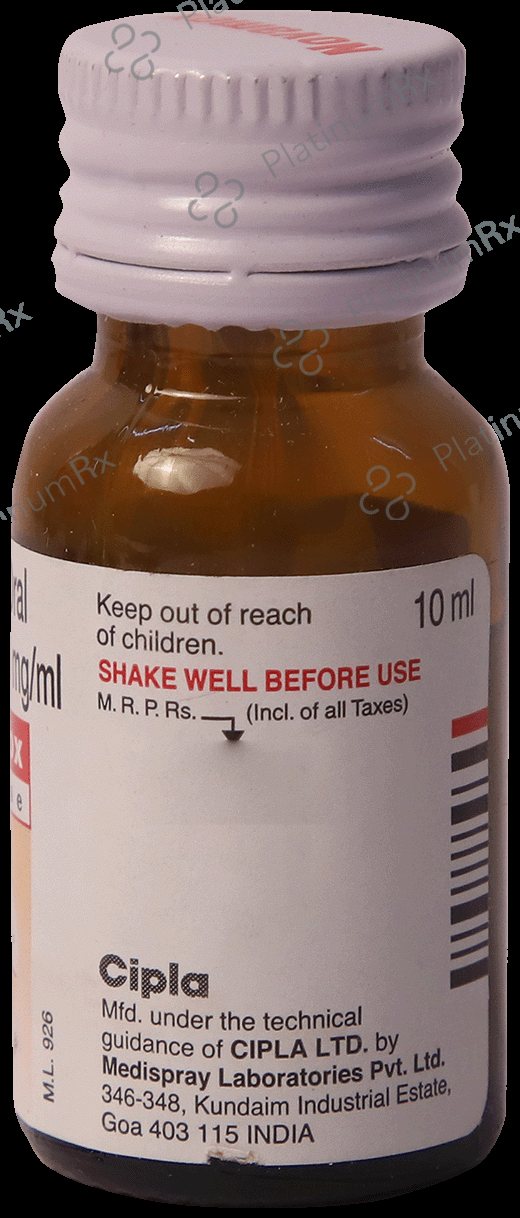 Novamox 100mg Rediuse Drop 10ml