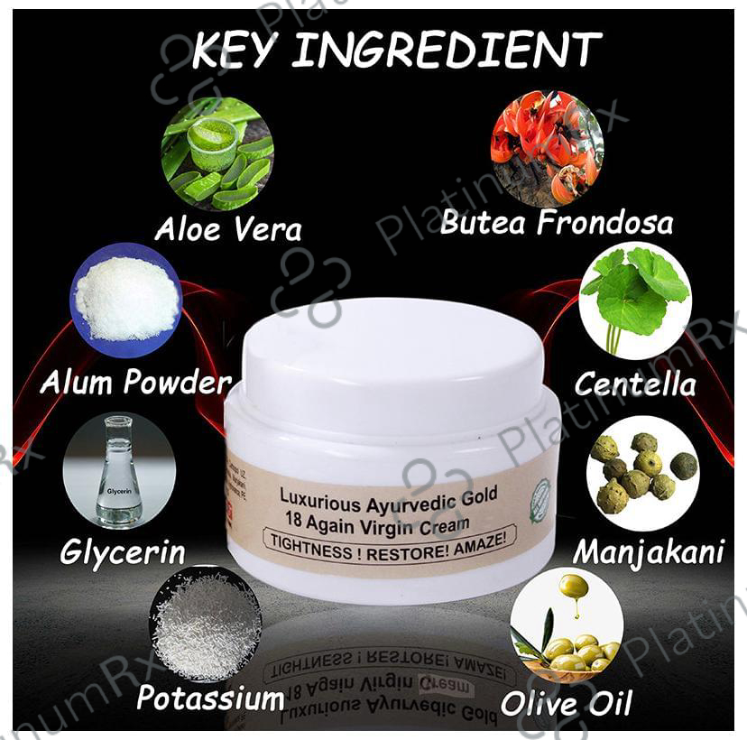 Luxurious 18 Again Virgnity Cream