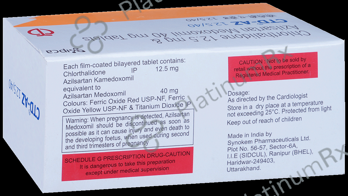 CTD AZ 40/12.5mg Tablet 10s