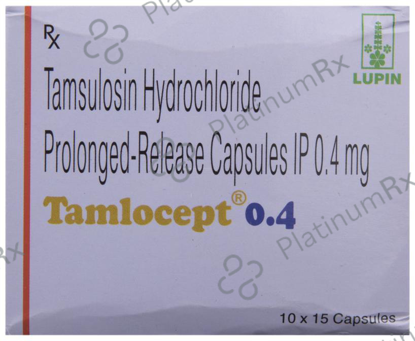 Tamlocept 0.4mg Capsule PR 15s