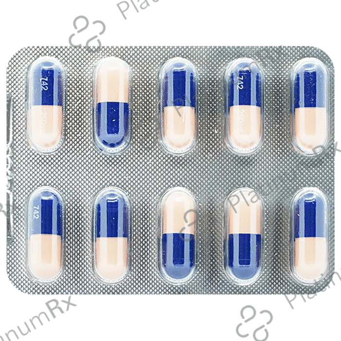 Vanlid 250mg Capsule 10s