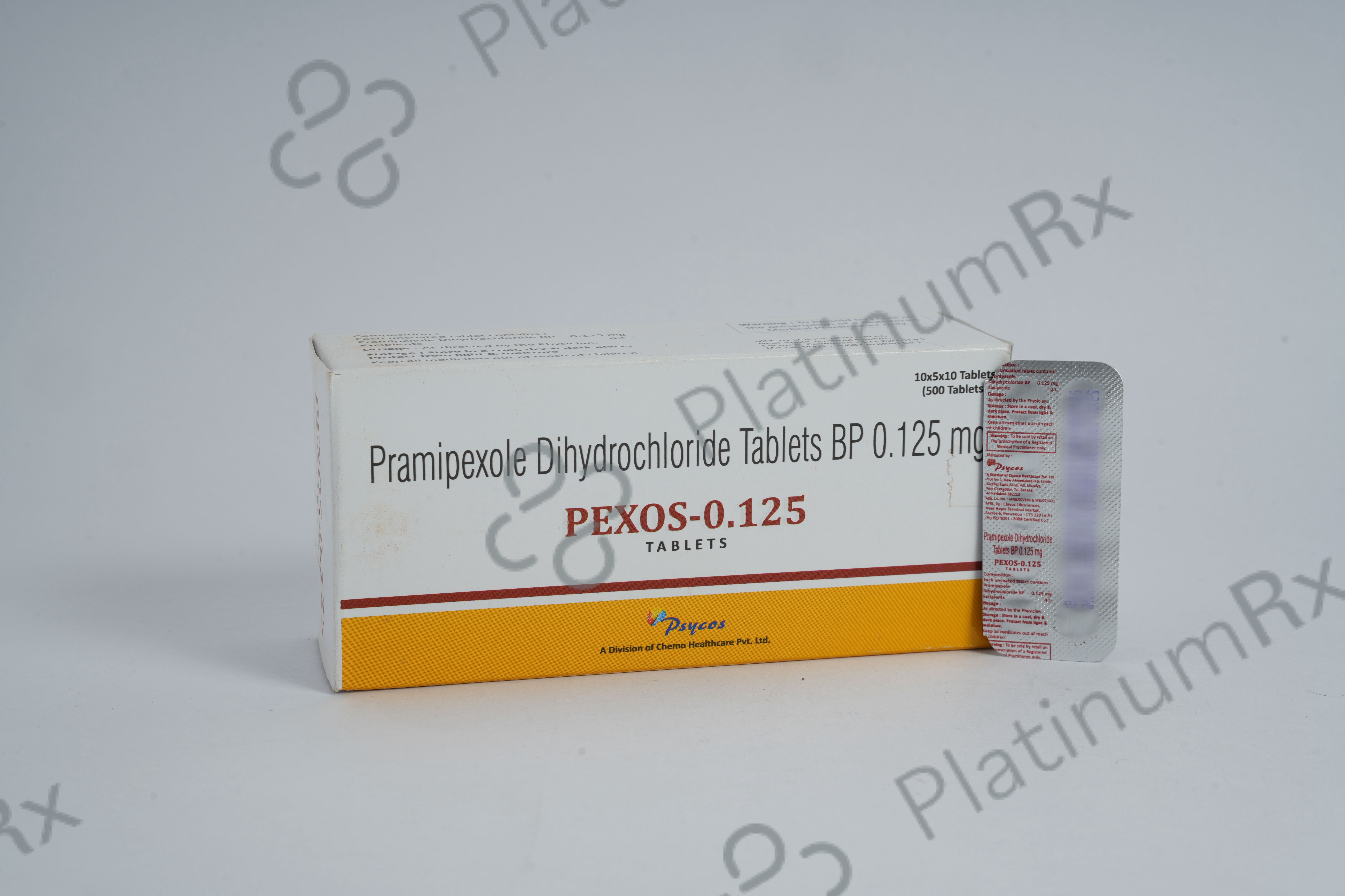 Pexos 0.125mg Tablet 10s