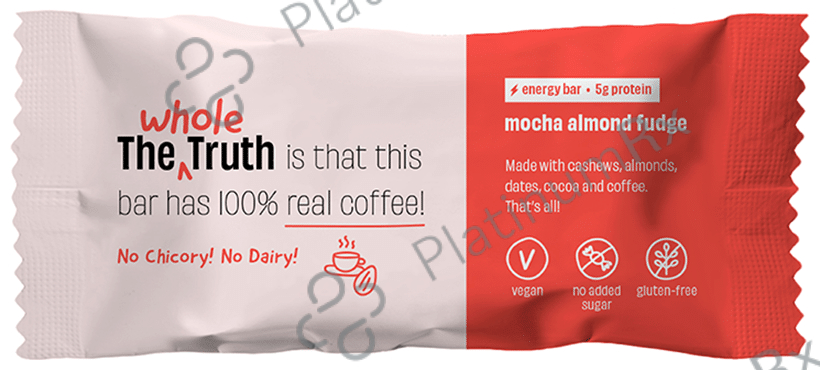 The Whole Truth Vegan Energy Bar (40gm Each) - Mocha Almond Fudge