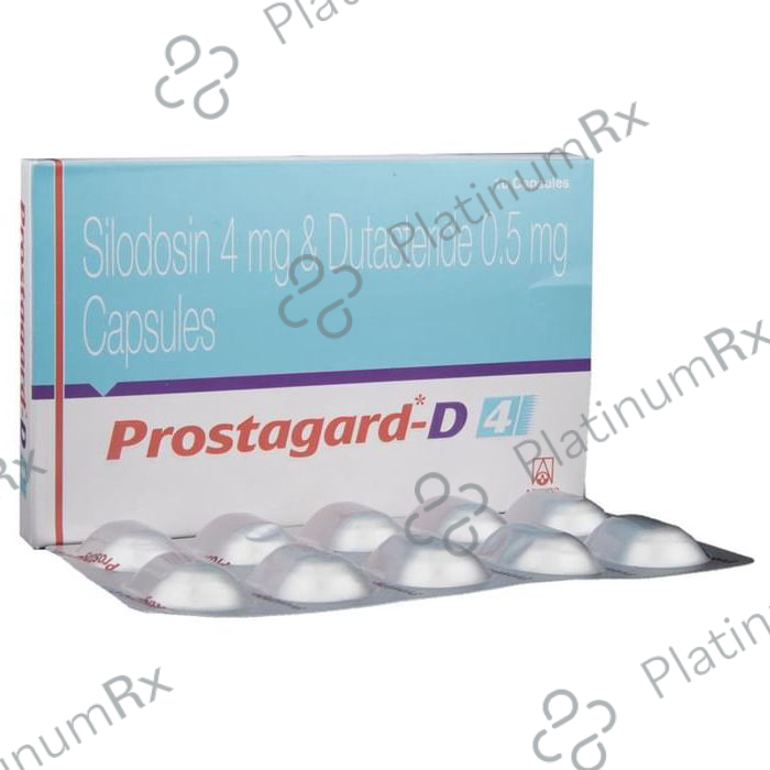 Prostagard D 4/0.5mg Capsule 10s