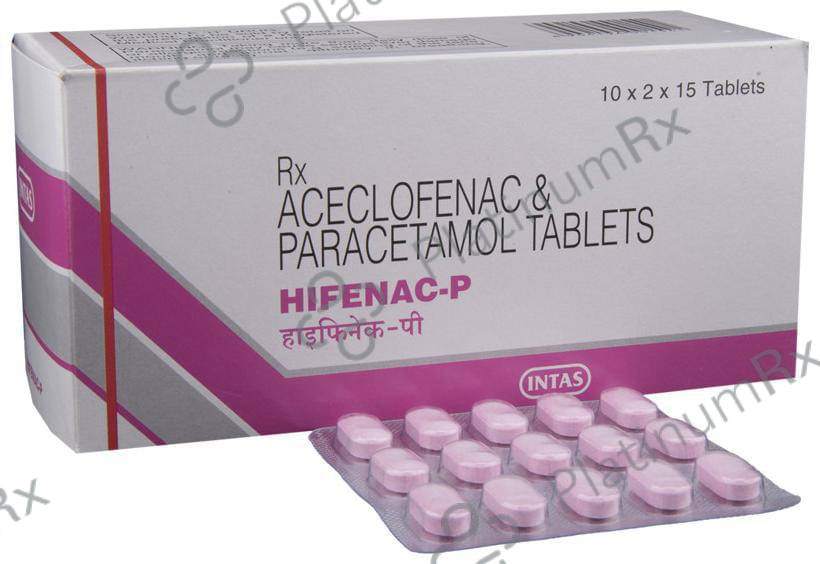 Hifenac P 100/325mg Tablet 15s