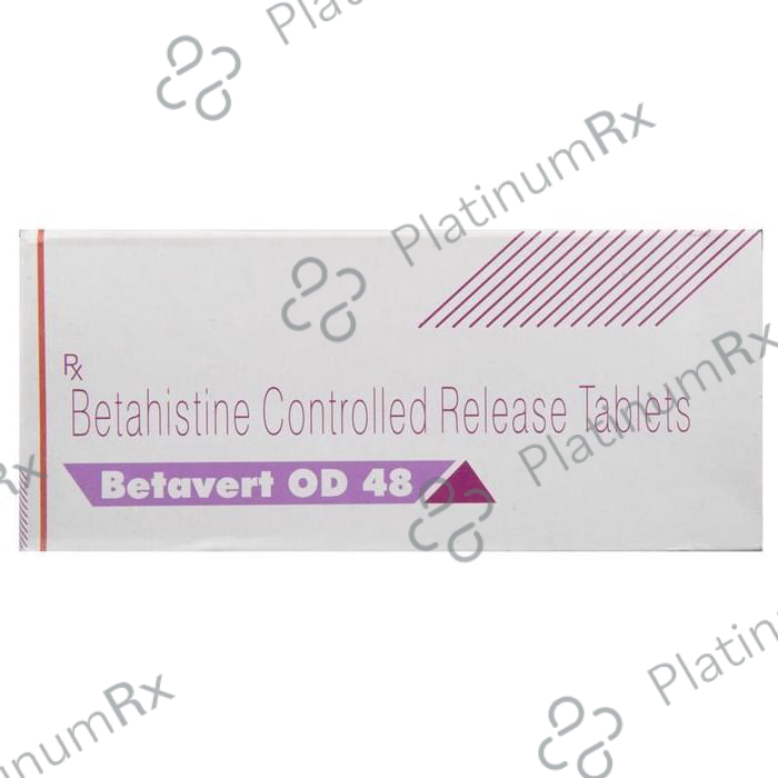 Betavert OD 48mg Tablet CR 10s