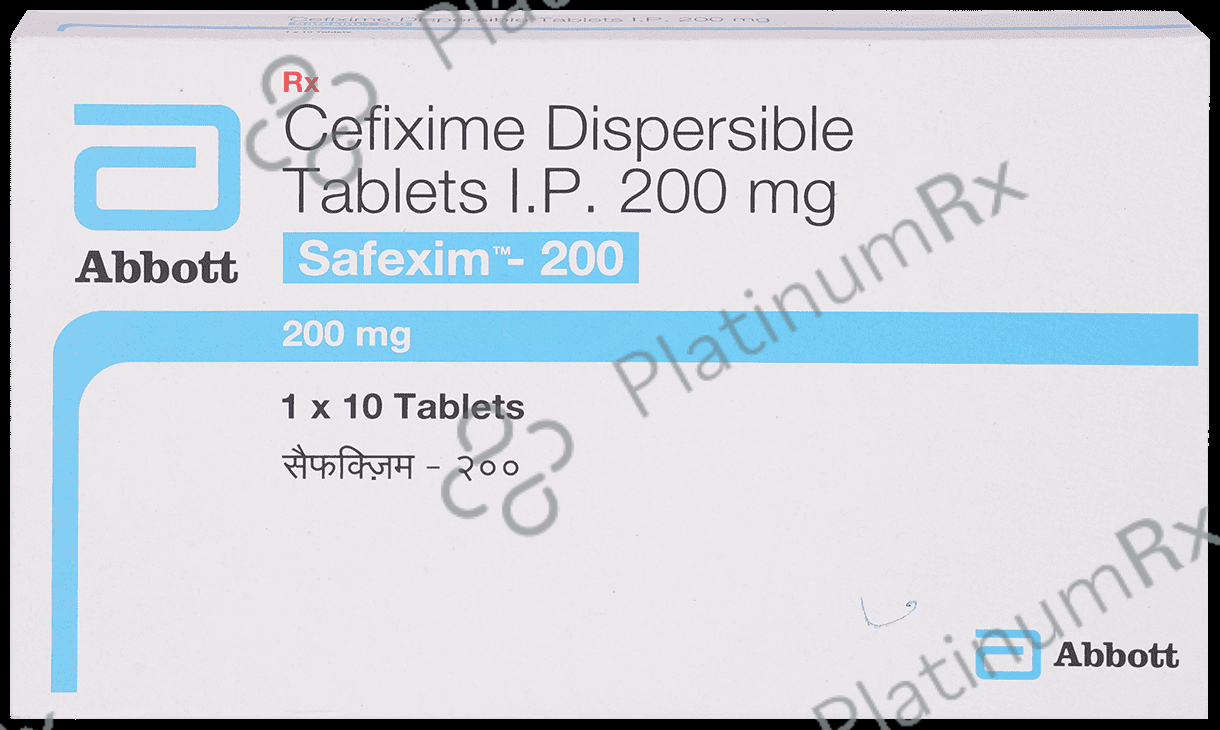 Safexim 200 Tablet DT