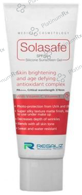 Solasafe Spf 50+ Sunscreen Gel 35 Gel
