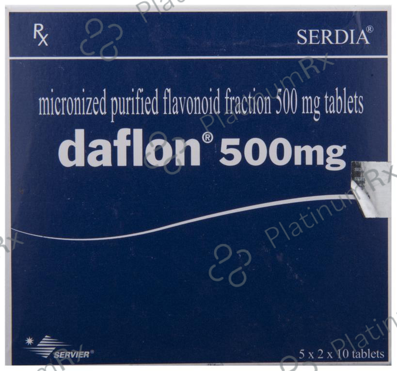 Daflon MG 500mg Tablet 10s