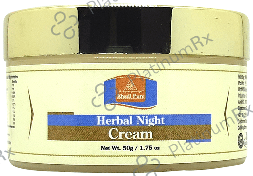 Khadi Pure Herbal Night Cream