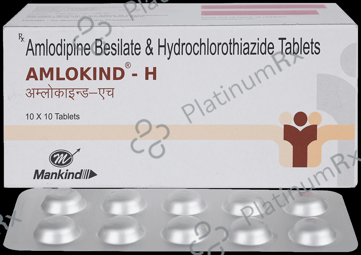 Amlokind H 5/12.5mg Tablet 10s