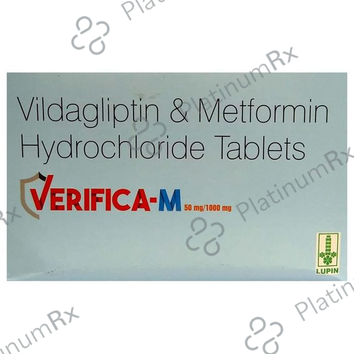 Verifica-M 1000mg/50mg Tablet 10 Tablet