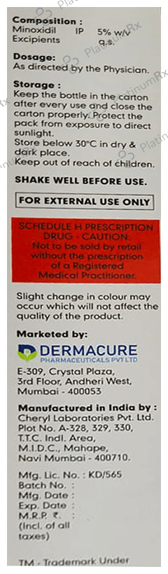 Trichogain-M Topical Hair Solution