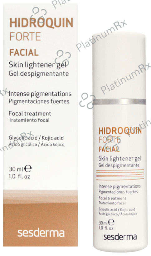 Sesderma Hidroquin Forte Skin Lightener Gel - With Glycolic Acid & Kojic Acid