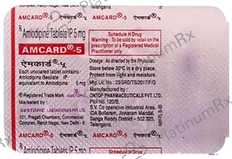 Amcard 5 Tablet 7 Tablet
