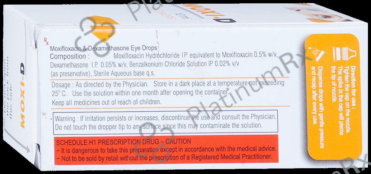 Moxi D Eye Drop