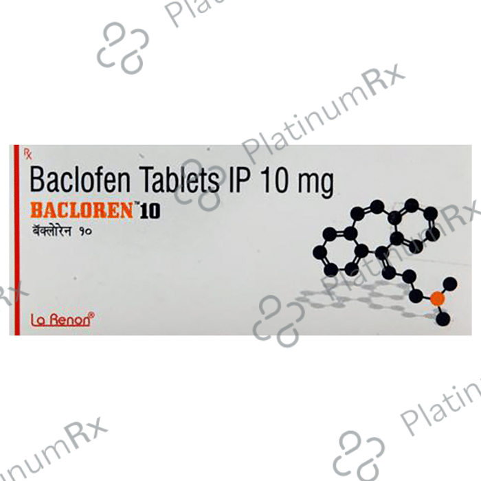 Bacloren 10mg Tablet 10s